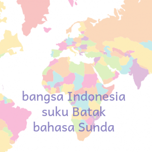 Huruf Kapital Bangsa Bahasa